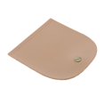 thumbnail image 2 of Bolsas de ganchillo de punto largo ovaladas de cuero PU, almohadilla moldeadora, base de cojín con orificios de costura, bolso de mano, accesorios par Beige Soledad Reemplazo de solapa de bolso, 2 of 8