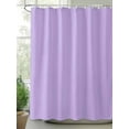 thumbnail image 3 of Purple Bathroom Curtain 78 Inch Shower Curtain with Hooks, Modern Pure Lavender Purple Waterproof Polyester Bath Curtain Washable Bathtub Curtain 36''x 78'', 3 of 6