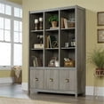 thumbnail image 2 of Pemberly Row 9-Cube Coastal Engineered Wood Bookcase in Mystic Oak, 2 of 15