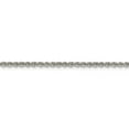 thumbnail image 4 of Silver D.C 2.50-mm Solid Twisted Rope Chain, 4 of 5
