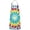 Colorful Rainbow Tie, variant on Colorful Tie Dye Pattern Apron-Garden Aprons for Women with Pockets-Cotton Linen Waterproof Kitchen Cooking Gardening Aprons Adjustable for Kitchen,Cooking,BBQ and Salon 33x27 Inch