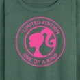 thumbnail image 3 of Barbie - Limited Edition One Of A Kind - Women's Lightweight French Terry Long Sleeve Shirt, 3 of 5