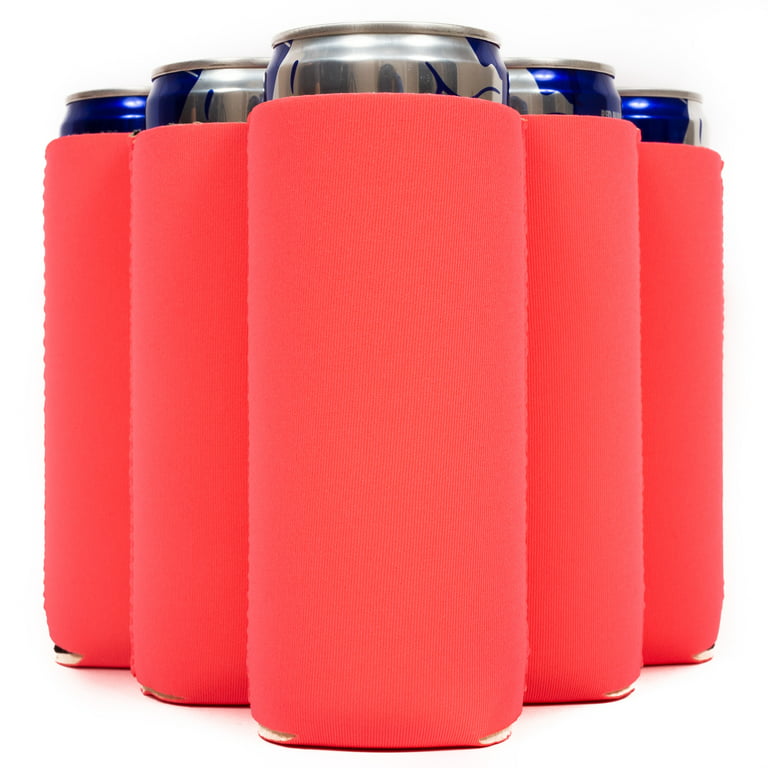 Slim Can Cooler Sleeves, Premium 4mm Skinny Can Coolers Neoprene, Size: 12 oz Slim Can, Other