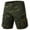 Army Green, variant on IROINNID Men's Summer Fashion Outdoors Casual Quick Dry Camouflage Cargo Shorts