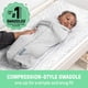 thumbnail image 2 of Paquete de 2 cápsulas de compresión SwaddleMe by Ingenuity, para bebés de 0 a 2 meses, 2 of 9