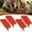 Brick Red, variant on Imitation Stone Garden Fence - DIY Garden Edging Border, Decorative Landscape Edging Interlocking Plastic Lawn for Flower Bed, Pathway, DIY Outdoor Yard Decor, Weather Resistant (10, Brick Red)