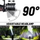 thumbnail image 4 of Linterna frontal BERCOL LED recargable de 990000 lúmenes, paquete de 2, 4 of 9