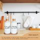 thumbnail image 3 of Set dispensador de jabón DIDROOM blanco con dispensador de vidrio y bandeja, 3 of 5