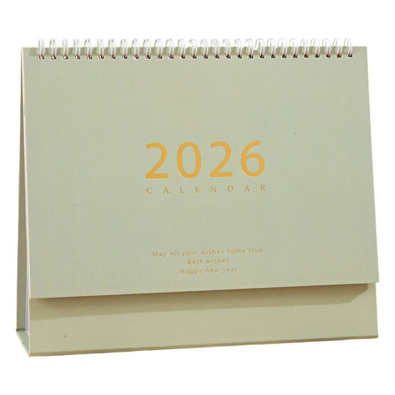 MOQIN Desk Calendar 2026-12 Months Flip Desktop Calendar Small from January 2026 to December 2026 With To-Do List and Notes for Home School & Office and Keeping Track of Important Dates(8.5"x10")