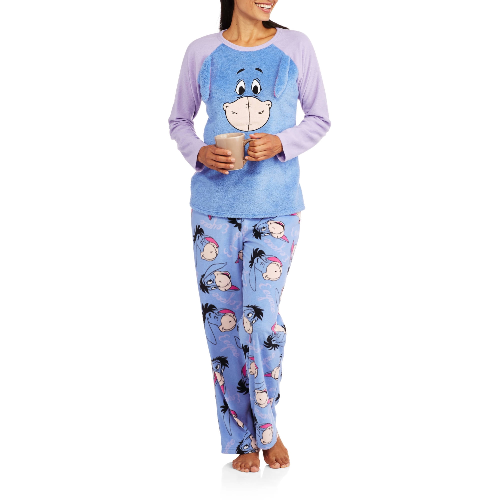 Disney Womens Eeyore Pajamas