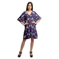 thumbnail image 4 of Moomaya Robes Caftan de Plage pour Femmes, Caftan Imprimé de Couverture de Bikini, Grande Taille, 4 of 4