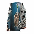 thumbnail image 4 of Terrifier Men's Swim Trunks Board Shorts Drawstring Elastic Waist Quick Dry Swimsuits Beach Shorts with Pockets 3XL, 4 of 8
