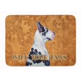 thumbnail image 1 of Carolines Treasures LH9447RUG Harlequin Great Dane Wipe your Paws Machine Washable Memory Foam Mat, 1 of 4