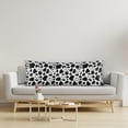 thumbnail image 6 of Body Pillow Cover 21x54 inches Animal Cows Print Satin Pillow Case Cover with Zipper Soft Breathable Long Pillowcase for Hair and Skin, 6 of 6