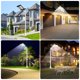 thumbnail image 3 of LONEASY Luz Solar, 1000W Luz Solar para Exteriores, Potente Luces Solar con Control Remoto y Sensor de Movimiento,3 Modos Luz de Calle Solar Luz de pared para Jardín,Patio,Camino (1000, wat, 3 of 8