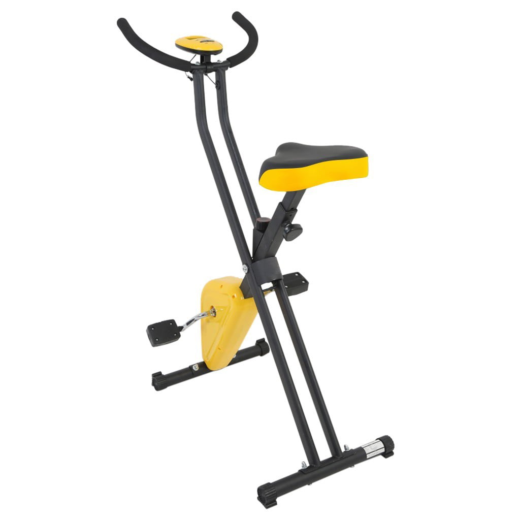 Details about   Folding Exercise Bike Home Cycling Magnetic Trainer Fitness Stationary Machine 