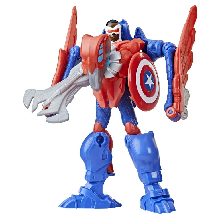Marvel Flying Avenger Captain America & Redwing Mechasaurus Marvel Flying Avenger Captain America & Redwing Mechasaurus