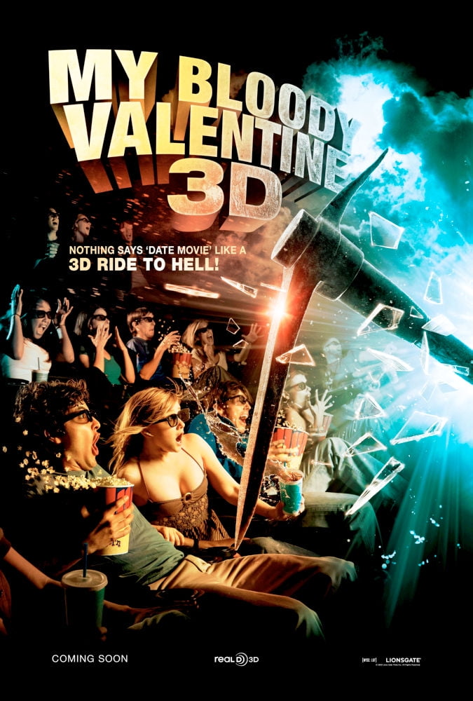 My Bloody Valentine Movie Poster 24Inx36In Poster 24x36 MultiColor