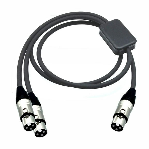 PRO Series Y Cable - XLR Female to Dual XLR Female