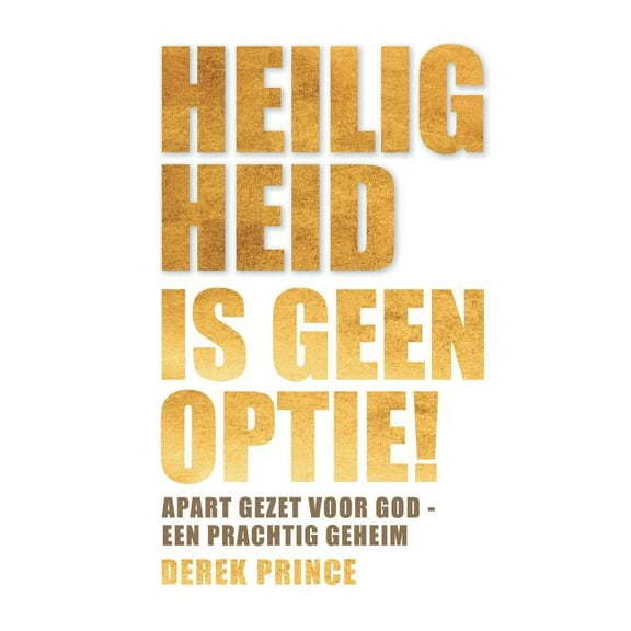 Set Apart For God - DUTCH (Paperback)