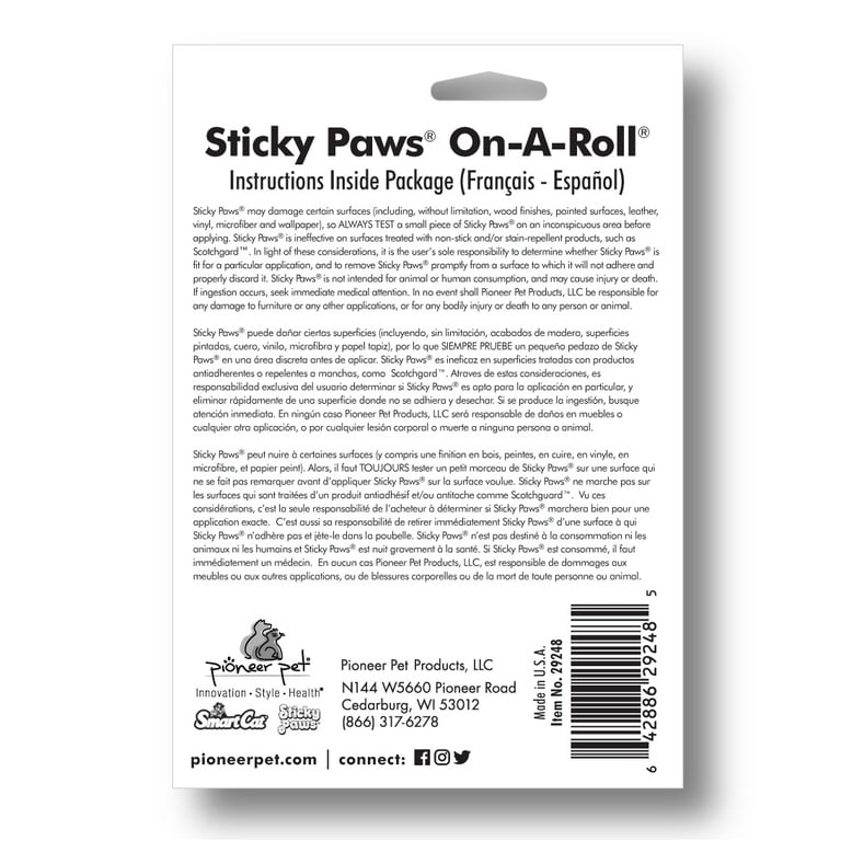 Sticky top paws tape