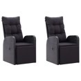 thumbnail image 3 of vidaXL 5 Piece Garden Dining Set Black, 3 of 5