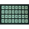 thumbnail image 1 of Ahgly Company Indoor Rectangle Abstract Light Blue Modern Area Rugs, 4' x 6', 1 of 4