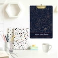 thumbnail image 4 of FMSHPON Rose Flowers Clipboard Hardboard Wood Nursing Clip Board and Pull for Standard A4 Letter 13x9 inches, 4 of 7