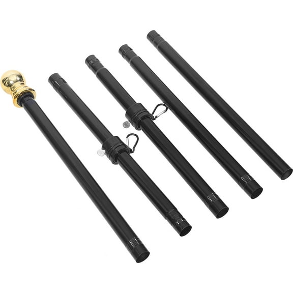 Stainless Steel Flag Stick Metal Flag Pole Free Rotation Flag Holder Flag Pole Stand for Flag Outdoor