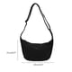 thumbnail image 3 of Women's Casual Satchels All-matching Crossbody Bags Simple Shoulder Bag Large Capacity Canvas Bag Shopping Bag Tote B, 3 of 4