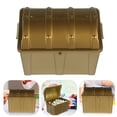 thumbnail image 4 of Cofre del tesoro infantil, caja de almacenamiento pequeña de plástico, cofre del tesoro pirata vintage, caja de juguetes pequeña, 4 of 7