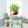 thumbnail image 3 of Designart 'Succulent Flower In Terracotta Clypot I' Traditional Framed Art Print, 3 of 4