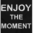 thumbnail image 2 of Inspirational Enjoy the Moment Saying Women Plus Size Crewneck Sweatshirt Brisco Brands 3X, 2 of 5