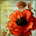 thumbnail image 2 of Art Licensing Studio 20x20 White Modern Wood Framed Museum Art Print Titled - Rouge From the Garden III, 2 of 4