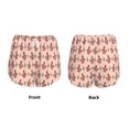 thumbnail image 5 of Picia Snake Pattern Women's 2 in 1 Athletic Running Shorts High Waisted Workout Casual Gym Sweat Shorts with Comfy Liner Zipper Pockets-X-Large, 5 of 9