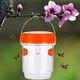 thumbnail image 2 of Atrapadores solares portátiles para s al aire libre, no tóxico, eficaz, reutilizable con luz LED para s de jardín, granjas, captura de naranja Baoblaze trampa para avispas de abejas, 2 of 7