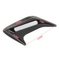 thumbnail image 4 of Unique Bargains 2Pcs Modèle de Fibre de Carbone Auto-Agressif Voiture Air Flow Admission Couvercle Autocollant, 4 of 5