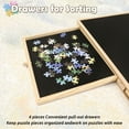 thumbnail image 3 of 1000 Piece Rotating Puzzle Board with Drawers and Cover, Portable Wooden Puzzle Table for Adults Portable,Lazy Spinning Puzzle Boards Birthday Gift for mom, 3 of 7