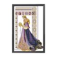 thumbnail image 1 of Cuadros Decorativos Ramo de Novia Parcial Punto de Cruz 14CT Hilo de Algodón Bordado (68x55cm) Wdftyju  embutido en tela, 1 of 9