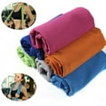 thumbnail image 2 of Cooling Towel Lightweight Instant Cooling Cotton Outdoor Sports Cooling Towel for Cycling, Fitness, Fishing, 2 of 8
