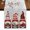 Gray, variant on Forest Elk Table Runner 36 Inches Long, Cotton Linen Table Runner Dresser Scarf, Deer Birds Nature Tree Antlers Mountain Short Fabric Tablerunners for Dining Tables Wedding Holiday Party 13"x36"