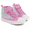 Glitter Light Pink, variant on Little Girls Kids Canvas Shoes Sneakers for Toddler Color Change Flipping Sequins Glimmer Glitter Sparkle Lace Up High Top Hook and Loop Straps Non Slip Lightweight Casual Pink Size 13