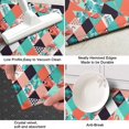 thumbnail image 3 of Orange Green White Checkerboard Checkered Pattern Kitchen Rug Mat,Kitchen Runner Rugs Non Skid Washable,Decorative Kitchen Floor Mats for Kitchen,Sink,Laundry,17"X47", 3 of 5