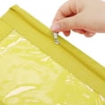 thumbnail image 3 of Unique Bargains Pencil Case for 3 Ring Binder with Smooth Zipper Yellow, 3 of 7