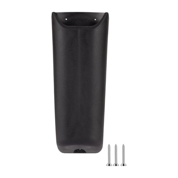 yotijay Winch Handle Holder Boat Mounting Outdoor Sailing with Drainage Holes Black