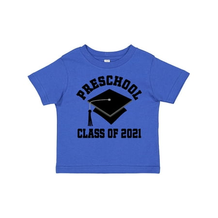 

Inktastic Preschool Class of 2021 Graduate Gift Toddler Boy or Toddler Girl T-Shirt