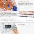 thumbnail image 6 of Fishing Cast Net Aluminum Frisbee 1/2in Mesh 4FT Heavy Sinker Bait Trap Fish Throw Nets Tire Line, 6 of 7