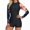 Multicolor, variant on pstuiky Swimsuit for Women Print Crew Neck Plus Size Adaptable One Piece Swimwear Swim Dress Wetsuit with Board Shorts Swim Dress