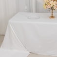 thumbnail image 4 of BalsaCircle 90" x 156" Rectangular Cotton Wedding Tablecloth Linens White, 4 of 8