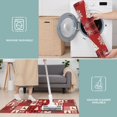 thumbnail image 6 of Red Christmas Patchwork Pattern Kitchen Rugs Sets Of 3,Kitchen Runner Rugs Non Skid Washable,Decorative Kitchen Floor Mats for Kitchen,Sink,Laundry,17"x30"+ 17"x47" + 17"x59", 6 of 6